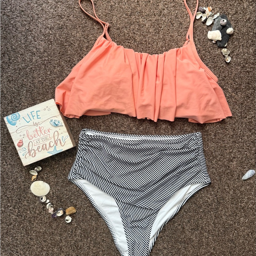 Cupshe High Waisted Bikini